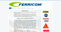 Desktop Screenshot of ferricom.cl